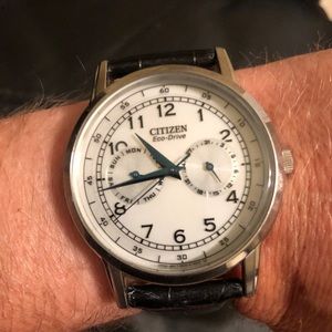 Citizen Eco Drive Stainless Steel Day/Date Watch